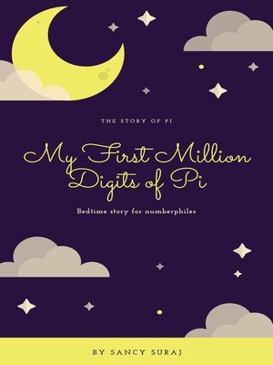 cover image of My First Million Digits of Pi